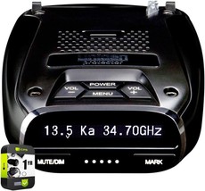 Uniden Dfr7 Super Long Range Radar Detector with Gps Bundle with 1 Yr Cp - £305.84 GBP