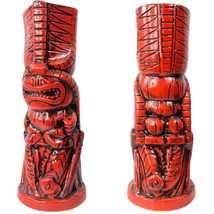 Lost Temple Traders Haunted Spirits Gator Tiki Mug Red Sangre Ltd Ed 2020 - £77.40 GBP