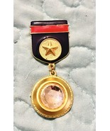 Enamel Military Service Pin Gold Tone Pin Broach - $20.00