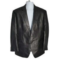 Lauren Ralph Lauren Classy 2 Button Suit Jacket ~  Sz 44L ~ Black ~ Lined  - £115.09 GBP