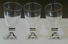 THREE (3) Vintage ~ Anchor Hocking ~ Berwick Boopie ~ Clear ~ Drinking G... - £17.89 GBP