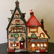 Dept 56 Obbie&#39;s Books &amp; Latrinka&#39;s Candy North Pole Village Building - 1992 - £31.29 GBP