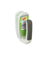 NEW Scotch-brite Hand &amp; Nail Brush Scrubber w/ handle 4.25 inches white ... - £5.40 GBP