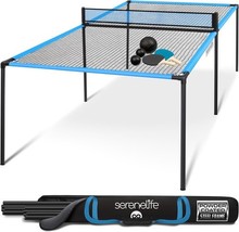 SereneLife Portable Slam Pong Set, Adjustable Table Feet, Accessories - ... - $1,710.96 MXN