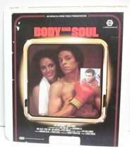 Body and Soul 1981 CED Boxing Drama Movie Video Disc Leon Isaac - £11.06 GBP