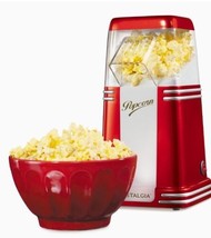 Nostalgia ~ Retro ~ Countertop ~ Hot Air Popcorn Maker ~ RED ~ 8 Cups Per Batch - £29.58 GBP