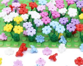 Fashion Doll Dress-Up-100pcs. of 7 Layer Petal Flowers for Brick Toys - £3.92 GBP