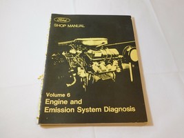 Ford Shop Manual Volume 6 Engine and Emission System Diagnosis 365-126-73F - $29.69