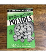 1941 Culinary Arts Institute booklet 250 Ways of Serving Potatoes Recipes - $19.99