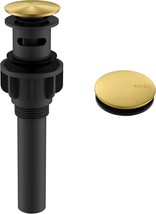 Bathroom Sink Drain Assembly With Pop Up Drain And Strainer, Lavatory Va... - $31.96