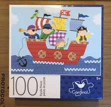 Cardinal Pirate Ship Puzzle 100 Pieces Brand New - Free Shipping - $8.98