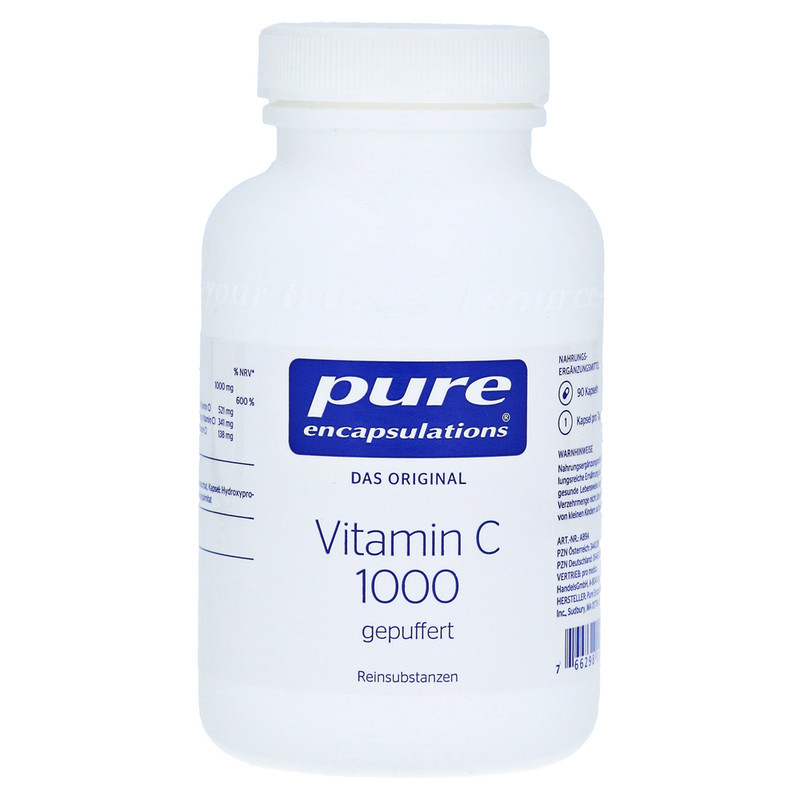 Primary image for Pure Encapsulations Vitamin C 1000 Buffered 90 pcs