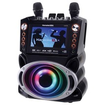 Karaoke USA GF946 GF946 DVD/CD+G/MP3+G Bluetooth 35-Watt Karaoke System ... - $341.83