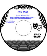 One Week 1920 DVD Movie Drama Buster Keaton Sybil Seely Joe Roberts  - $6.82 CAD
