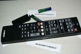 Yamaha RAV521 ZJ66500 Av Receiver Remote Oem Tested W Batteries - $25.11