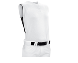 Champro Brand ~ Women&#39;s Size XL ~ Sleeveless ~ Fastpitch Jersey ~ White/... - $14.96