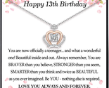 Birthday Gifts for Girls,13Th Birthday Jewellery Presents for Daughter G... - $37.22