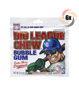 6x Packs | Big League Chew Original Flavor Bubble Gum | 2.12oz | Fast Sh... - £13.80 GBP