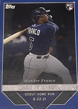 WANDER FRANCO RC 2022 Topps X Wander Franco Collection 61/75 #68 Tampa Bay Rays* - £4.45 GBP