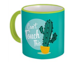 Can&#39;t Touch This : Gift Mug Cactus Succulents Desert Cute Funny - £12.57 GBP