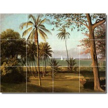 Albert Bierstadt Landscapes Painting Ceramic Tile Mural BTZ00418 - £93.82 GBP+