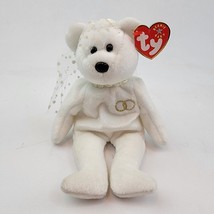 TY Beanie Baby MRS the Bride Bear (8.5 inch) With Tags - £3.03 GBP