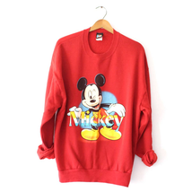 Vintage Walt Disney Mickey Mouse Sweatshirt XL - £30.89 GBP