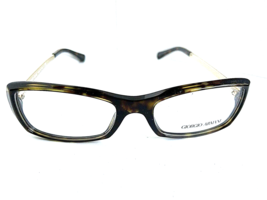 New Giorgio Armani 51-17-135 Rx Tortoise Women&#39;s Eyeglasses Frame Italy  - $76.99