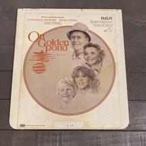 On Golden Pond 1982 RCA SelectaVision CED VideoDisc RCA 00527 - £3.87 GBP