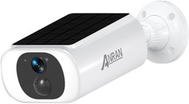 Anran 2K Solar Security Cameras Wireless Outdoor, 2.4Ghz Wifi, Work With... - £59.00 GBP