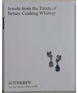 Jewels from the Estate of Betsey Cushing Whitney (Sotheby&#39;s Auction 7202... - £38.55 GBP