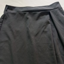 Worthington Back Zipper Women's Black Skirt Size 14 Measured Waist 33 image 5