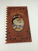 Vintage CookbooK Light Cuisine 1989 Professional Home Economics 100 Page... - £5.45 GBP