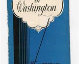 Live Well in Washington DC at Moderate Cost Apartment House Brochure 1920&#39;s - £37.54 GBP
