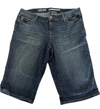 DKNY Ludlow Denim Jean Shorts Bermuda Size 18W - $23.74