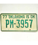 1977 United States Oklahoma Pushmataha County Passenger License Plate PM... - $20.31 CAD
