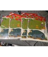 4 Sets of VTG FS-9445 FRANK SCHAFFER 1985 Bulletin Board DINOSAURS New C... - $1,915.45 MXN