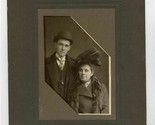 Well Dressed Couple Vintage Photograph by Stockenberg of Salina Kansas  - £21.95 GBP