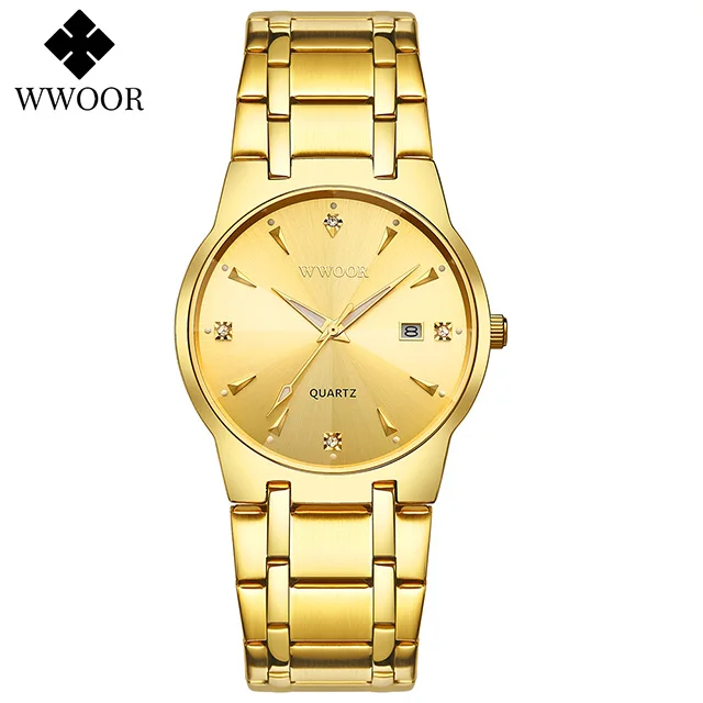 Man&#39;s Luxury Wristwatch For  Fashion Watch Stainless Steel Quartz Movement Watch - £26.37 GBP