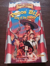 Shelly Duval&#39;s Tall Tales &amp; Legends Pecos Bill King of Cowboys VHS 1995 - £52.80 GBP
