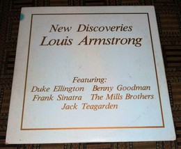 AUTOGRAPHED by Joe Darensbourg New Discoveries Louis Armstrong 1980 - £14.32 GBP
