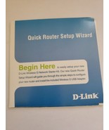 For D-Link Quick Router Setup Wizard Installation CD DWL-922 for Wireles... - £9.21 GBP