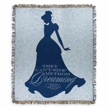Disney Tapestry Woven Throw - Cinderella - Can&#39;t Stop Me from Dreaming - 50 by 6 - £70.08 GBP
