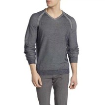 Tailor Vintage Mens Sweater Reversible V-Neck Birdseye Cotton Pullover X... - £29.07 GBP