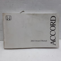 2002 Honda Accord Sedan Owners Manual - $49.49