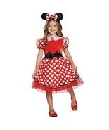 Disney Minnie Mouse Costume for Girls, Red Polka Dot, Girls Size S (6) - $34.64