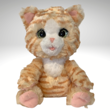 furReal Cuddlin Cara Interactive Pet Tabby Cat Toy Hasbro Sound Animated WORKS - $17.64