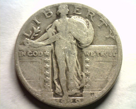 1929 Standing Liberty Quarter Good / Very Good G/VG Nice Original Coin 99c Ship - $12.50