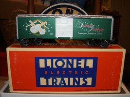 Lionel 6-19888 2001 Christmas music boxcar, unrun in original box - $55.00