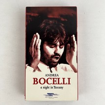 Andrea Bocelli - A Night in Tuscany VHS Video Tape - £7.75 GBP